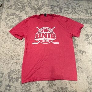 men’s hockey night in Boston tee shirt